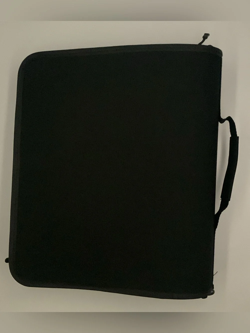 Mojo Black 3 Ring 2.25” Zipper Binder File Folder Tablet Storage School Organize